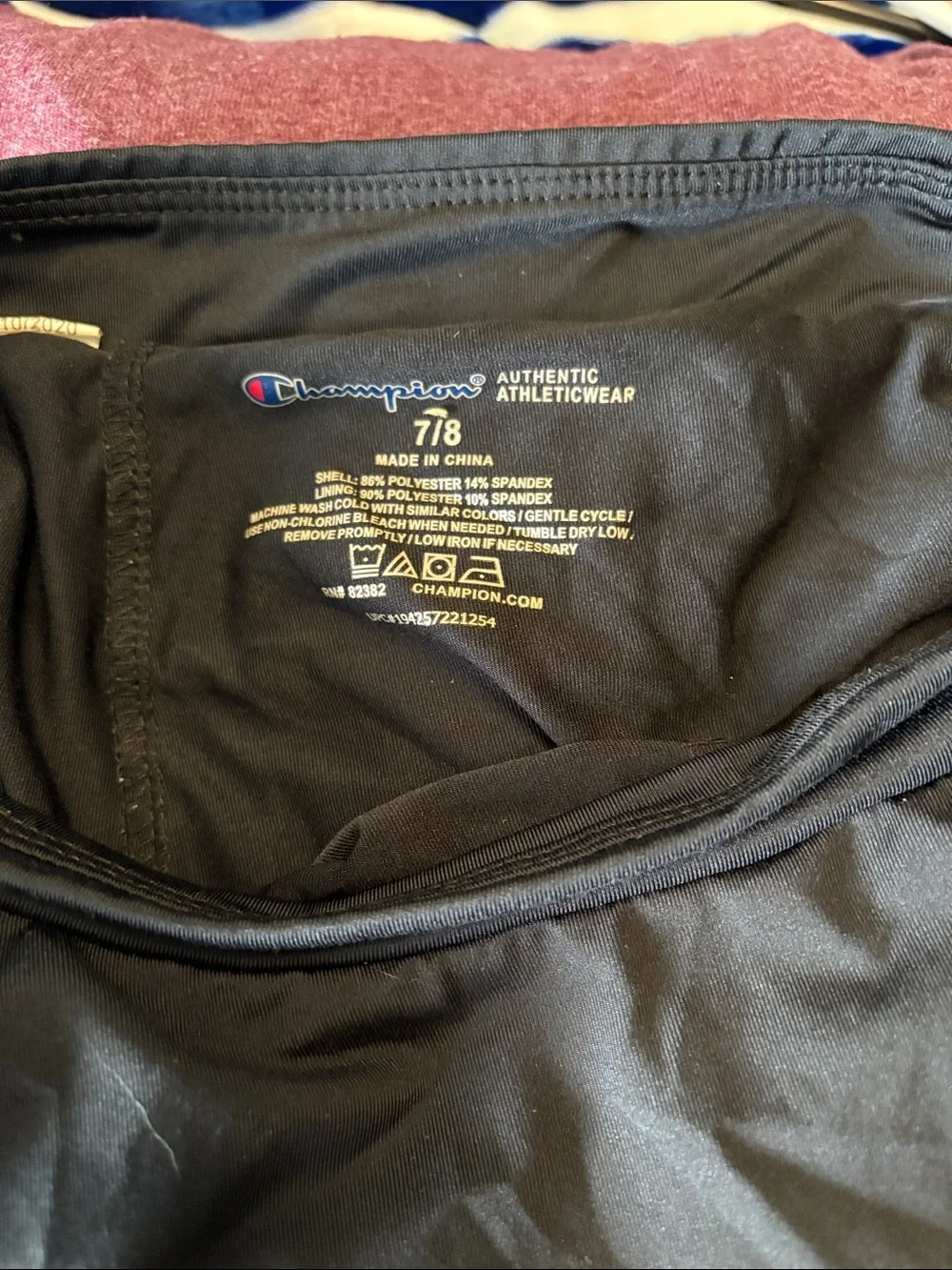 Champion black athletic